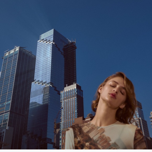 ZARA PRINT DRESS WITH TULLE - Picture 4 of 9